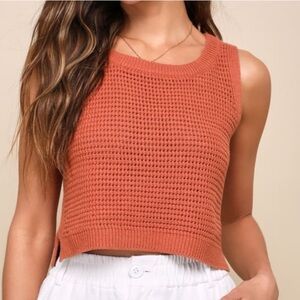 Lulus sweater tank